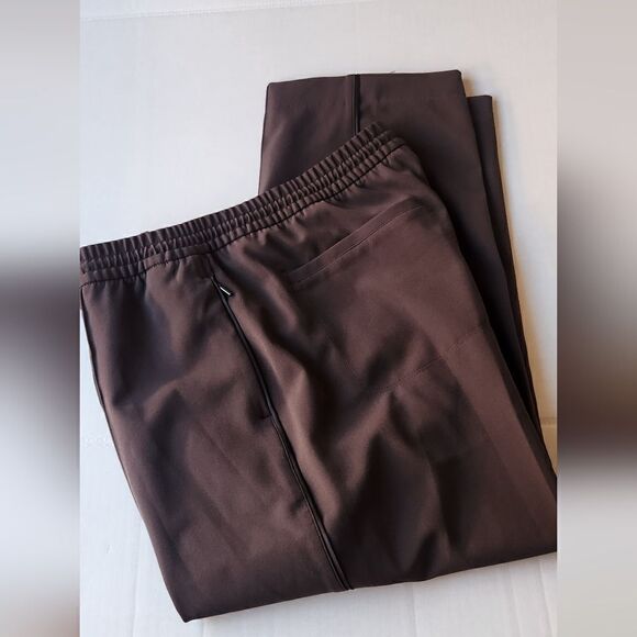 Athleta Endeavor Straight Leg Pant Walnut Brown Size 16 - Picture 6 of 16